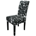 2019 Neues Design Spandex Dining Chair Cover mit dem Druck